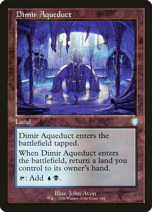 Dimir Aqueduct from The Brothers' War Commander