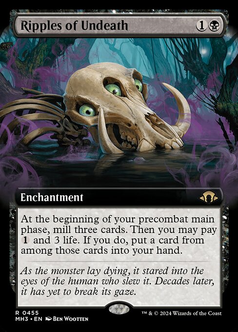Ripples of Undeath highlighted card art