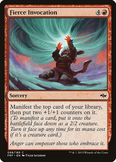 Fierce Invocation from Fate Reforged