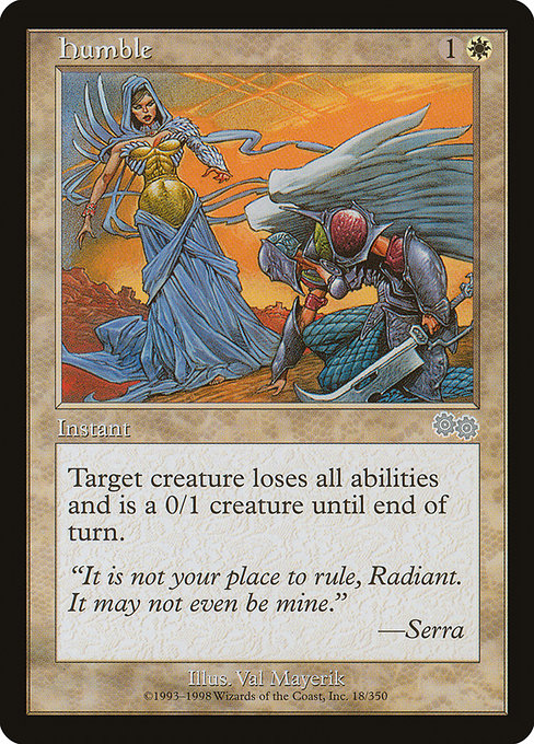 Humble from Urza's Saga