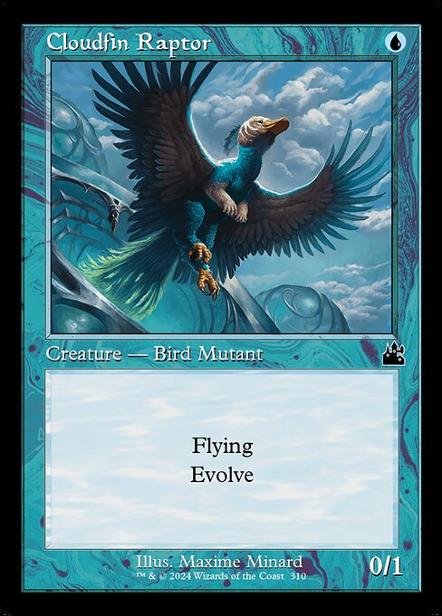 Cloudfin Raptor from Ravnica Remastered