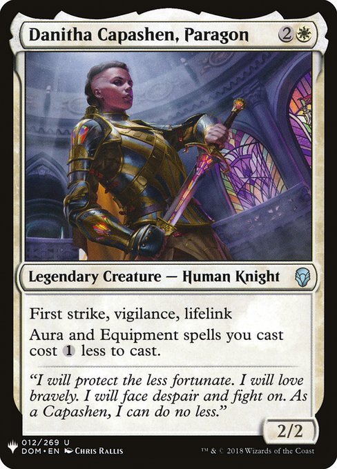 Danitha Capashen, Paragon from The List