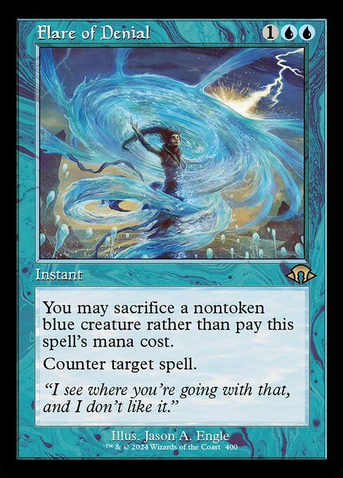 Flare of Denial highlighted card art