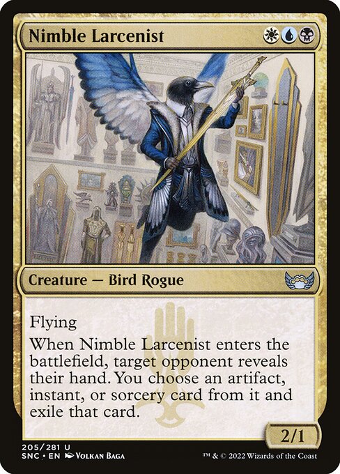 Nimble Larcenist highlighted card art
