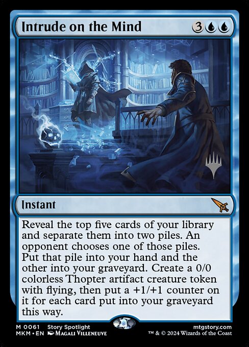 Intrude on the Mind highlighted card art