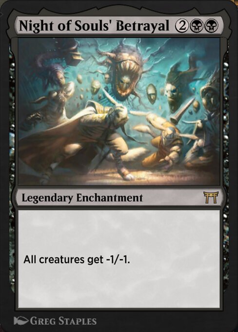 Night of Souls' Betrayal highlighted card art