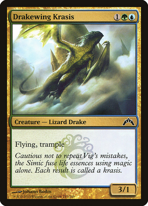 Drakewing Krasis highlighted card art