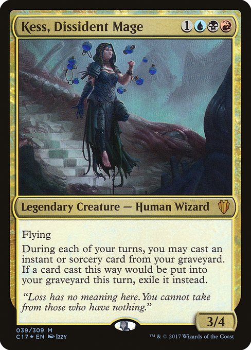 Kess, Dissident Mage from Commander 2017