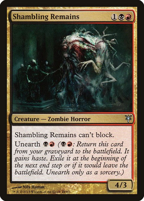 Shambling Remains from Duel Decks: Sorin vs. Tibalt