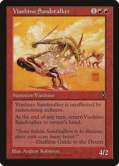 Viashino Sandstalker from Visions