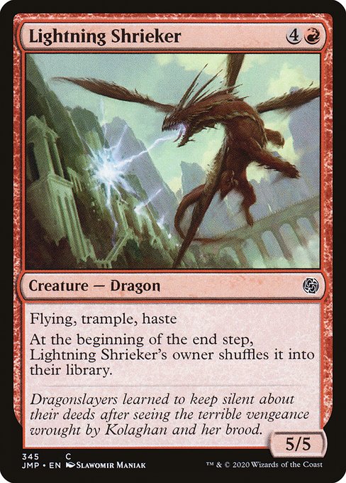 Lightning Shrieker highlighted card art