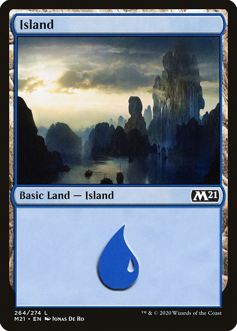 Island from Core Set 2021