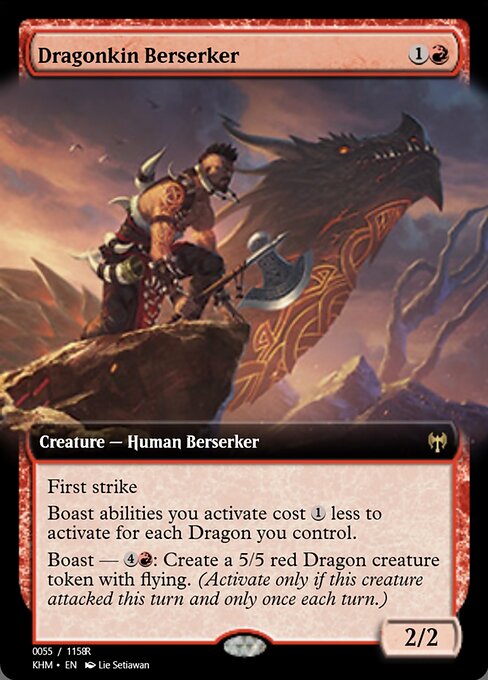 Dragonkin Berserker from Magic Online Promos