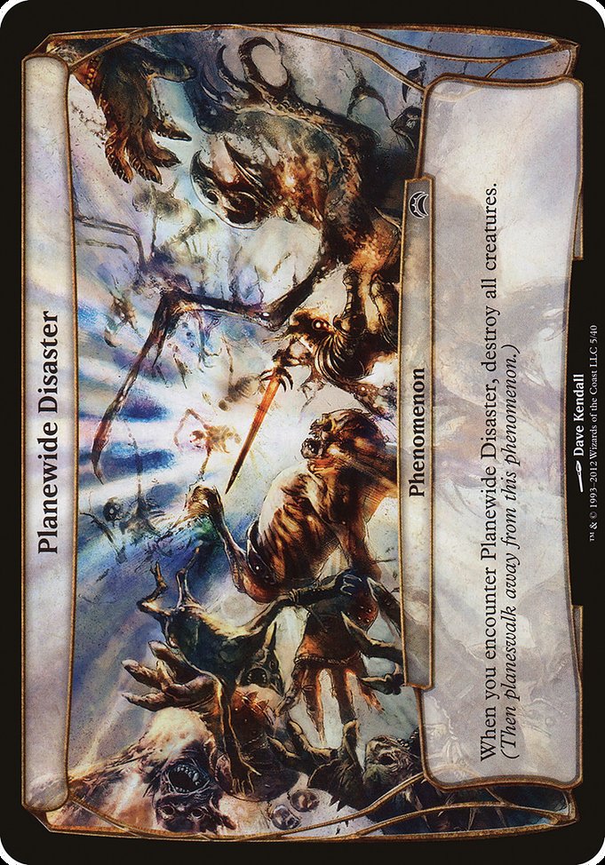 Planewide Disaster from Planechase 2012 Planes