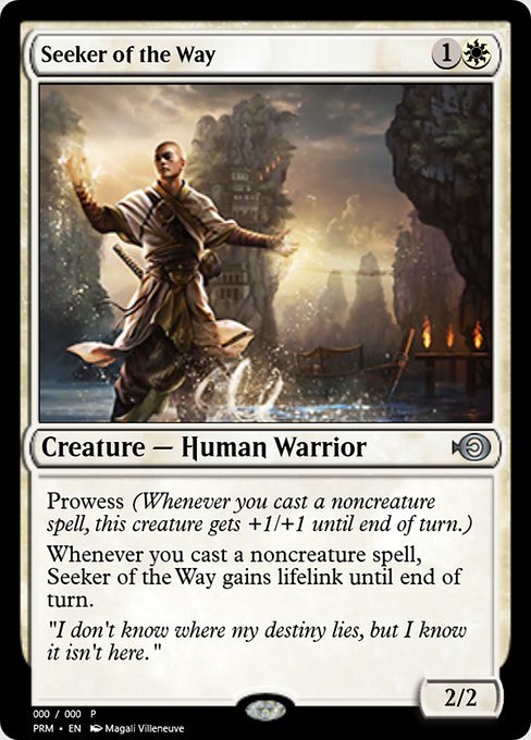 Seeker of the Way from Magic Online Promos