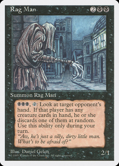 Rag Man from Fourth Edition