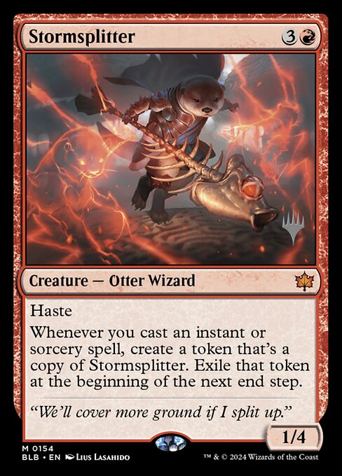 Stormsplitter highlighted card art