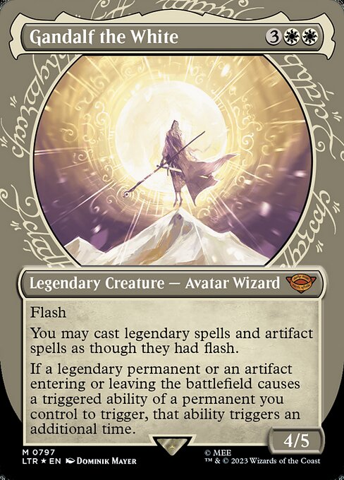 Gandalf the White highlighted card art