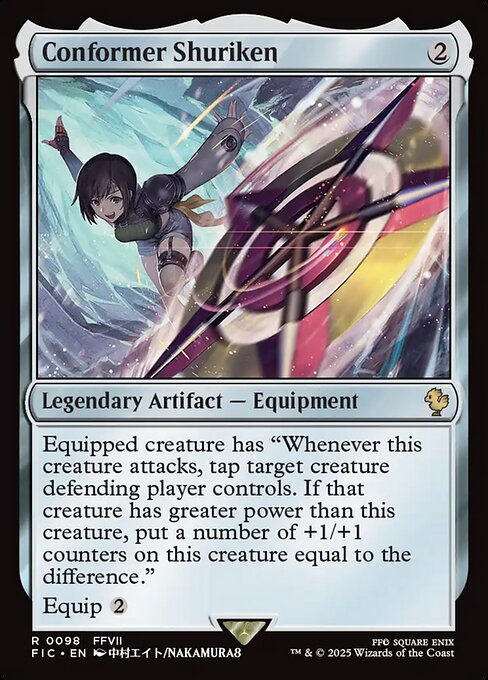 Conformer Shuriken highlighted card art