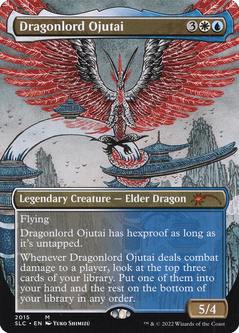 Dragonlord Ojutai from Secret Lair Countdown