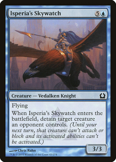 Isperia's Skywatch highlighted card art