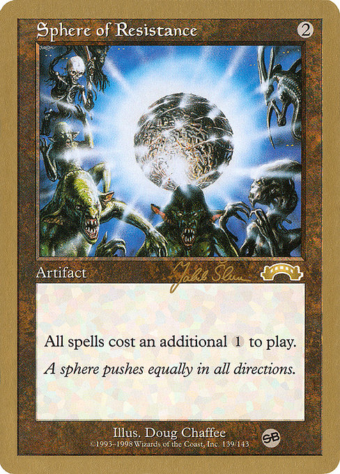 Sphere of Resistance from World Championship Decks 1999