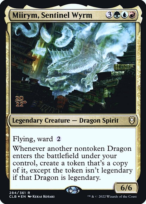 Miirym, Sentinel Wyrm from Battle for Baldur's Gate Promos