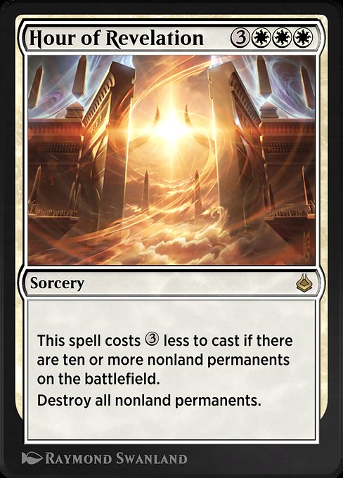 Hour of Revelation from Amonkhet Remastered
