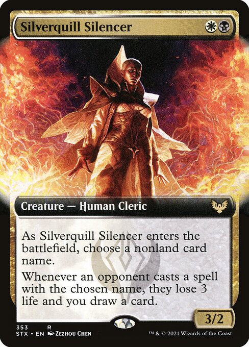 Silverquill Silencer from Strixhaven: School of Mages