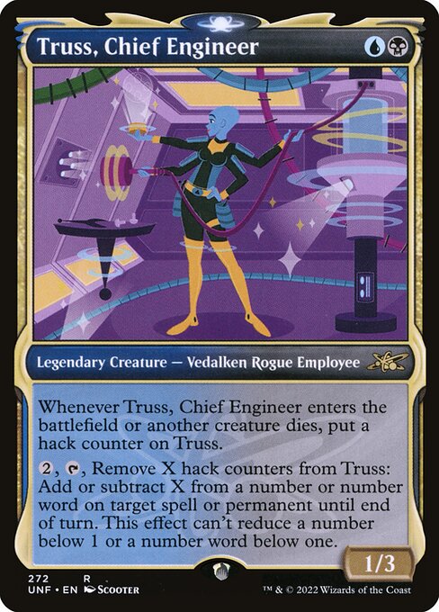 Truss, Chief Engineer highlighted card art