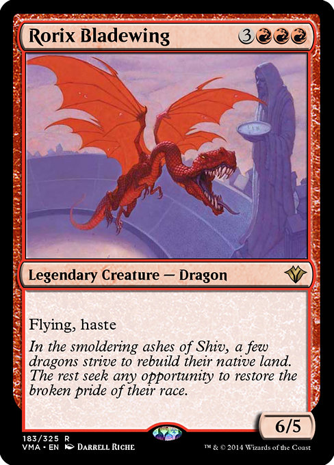 Rorix Bladewing from Vintage Masters