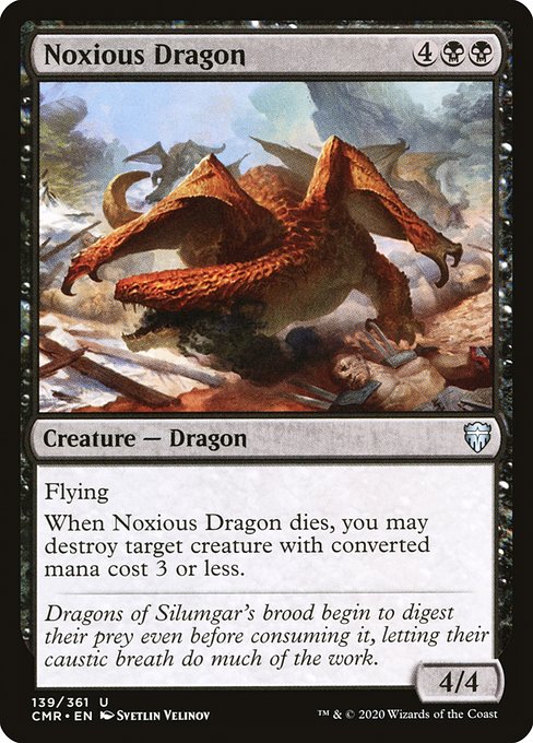 Noxious Dragon highlighted card art