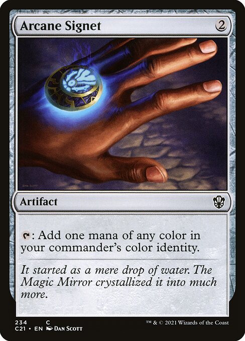 Arcane Signet from Commander 2021