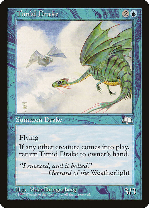 Timid Drake from Weatherlight