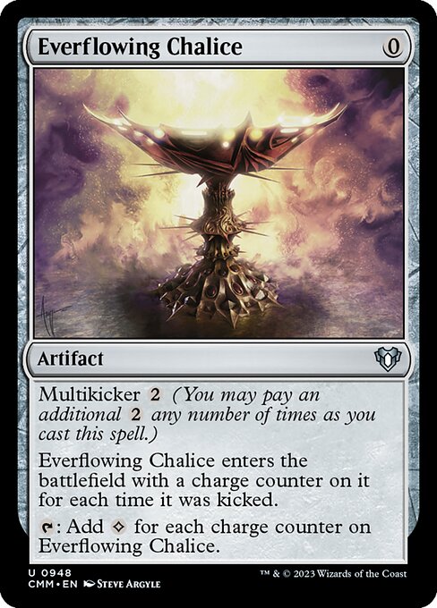 Everflowing Chalice from Commander Masters