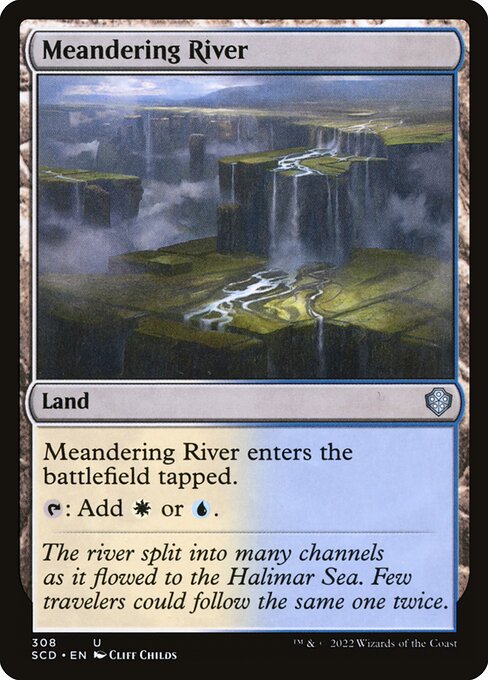 Meandering River highlighted card art