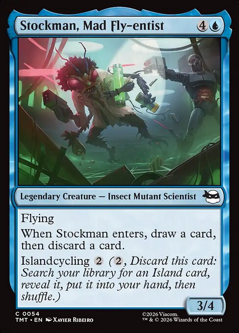 Stockman, Mad Fly-entist from Teenage Mutant Ninja Turtles