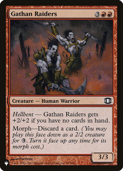 Gathan Raiders highlighted card art