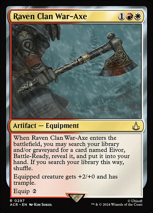Raven Clan War-Axe highlighted card art