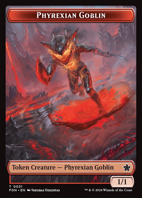 Phyrexian Goblin highlighted card art