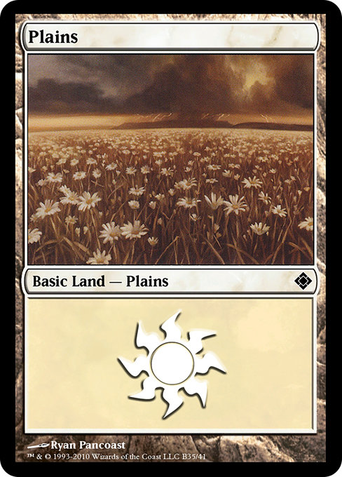 Plains from Magic Online Theme Decks