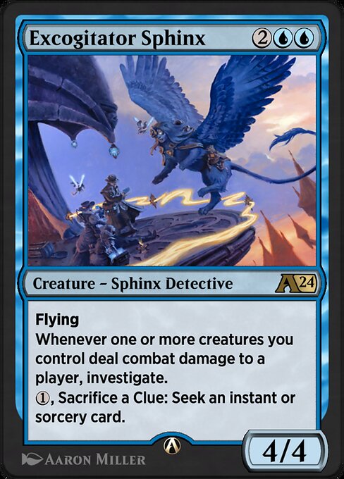 Excogitator Sphinx highlighted card art