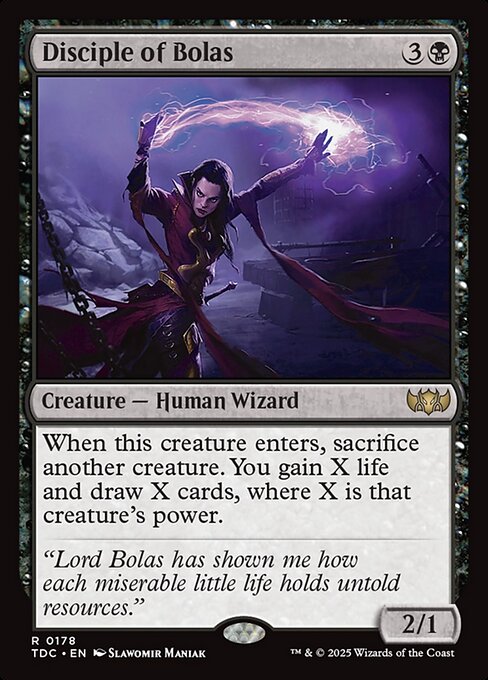 Disciple of Bolas highlighted card art