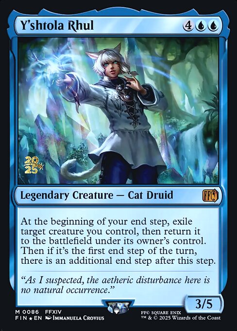 Y'shtola Rhul highlighted card art