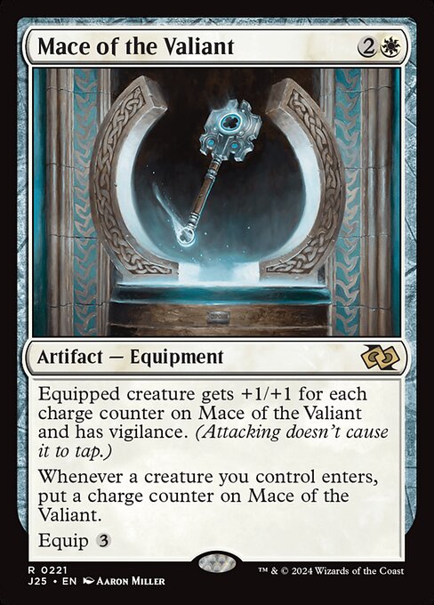 Mace of the Valiant highlighted card art