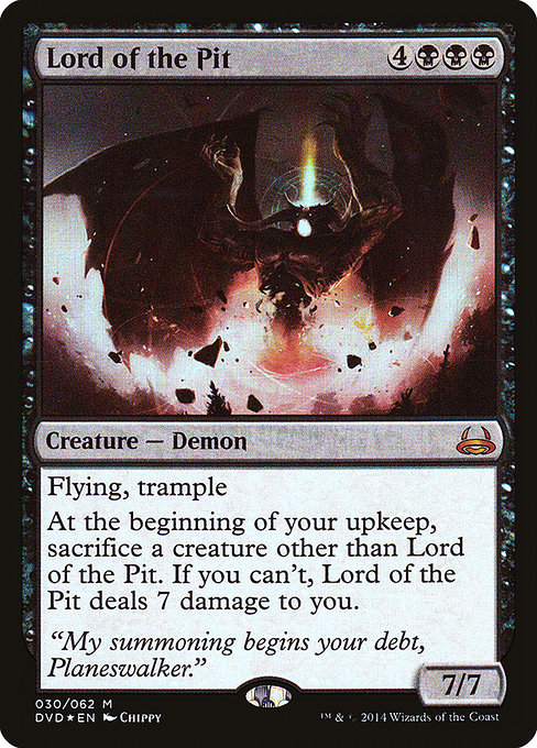 Lord of the Pit from Duel Decks Anthology: Divine vs. Demonic