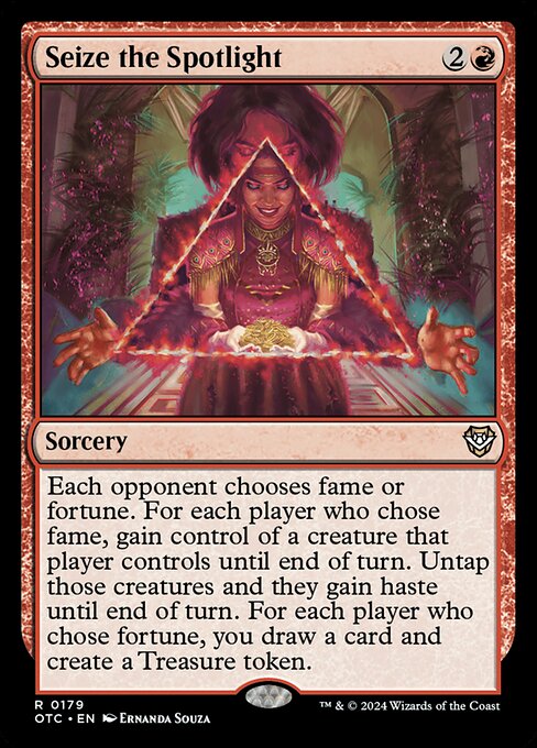 Seize the Spotlight from Outlaws of Thunder Junction Commander