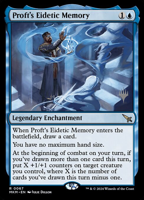 Proft's Eidetic Memory highlighted card art