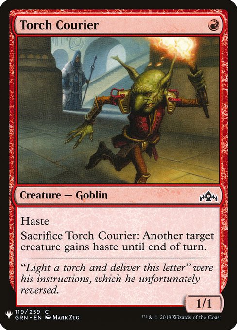 Torch Courier from The List