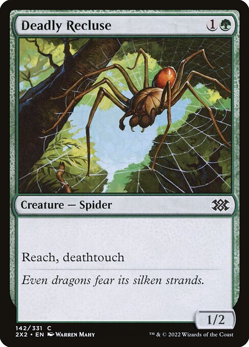 Deadly Recluse from Double Masters 2022